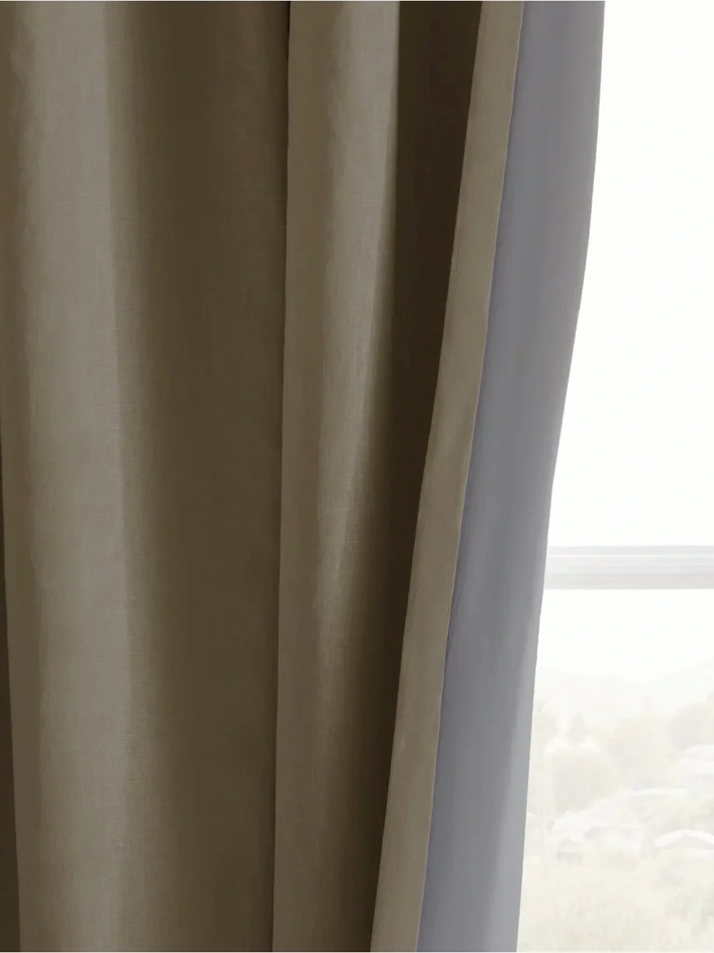 NWOT 96x84 European Linen Room Darkening Panel in Ivory - Each Panel $144